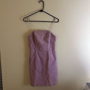 Urban Outfitters Purple Colette Corduroy Bodycon Dress in size 0